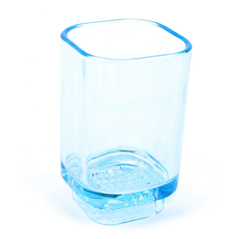 Porte-brosse à dents Nhek, Bleu ciel transparent