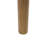 Farmhouse Solid Wood Dining Table - 65" Long Rectangular Table With Cylinder Legs - Walnut & Black Finish For 6 People-119834123
