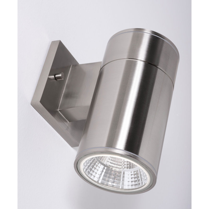 Lumières murales en aluminium Kazuha, Nickel satiné
