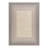Novus Modern Machine Washable Grey / Beige Indoor Area Rug with Non-Slip Backing-128992603