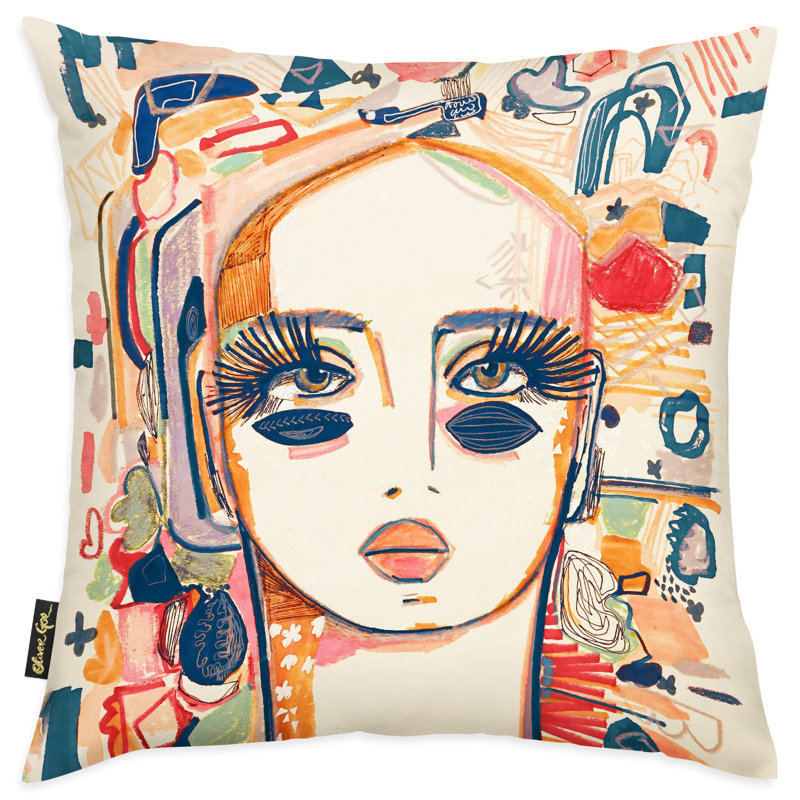 Reversible Throw Pillow