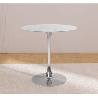 Round Marble Counter height Bar Table