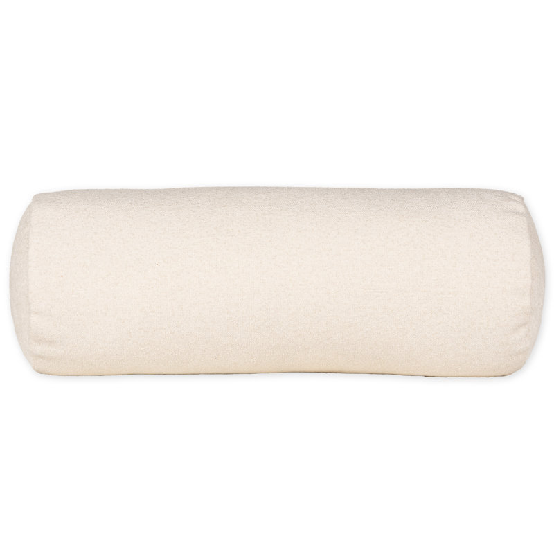 Coussin décoratif Cascade Getty, Crème, Traversin H 8 po x l 21 po