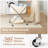 Collapsible Laundry Cart with Wheels-125139742
