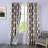 Ginder Room Darkening Thermal Window Curtains with Grommets and a Geometric Pattern-764687530-730580170