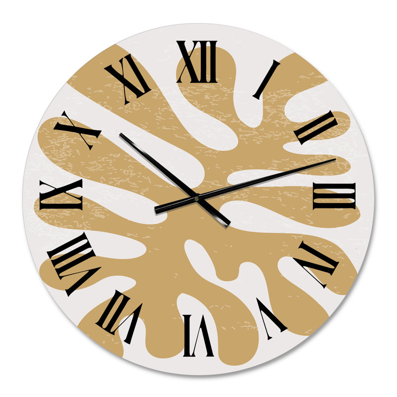 Minimal Elementary Organic and Geometric Compostions XXXXXV - Modern wall clock, Small