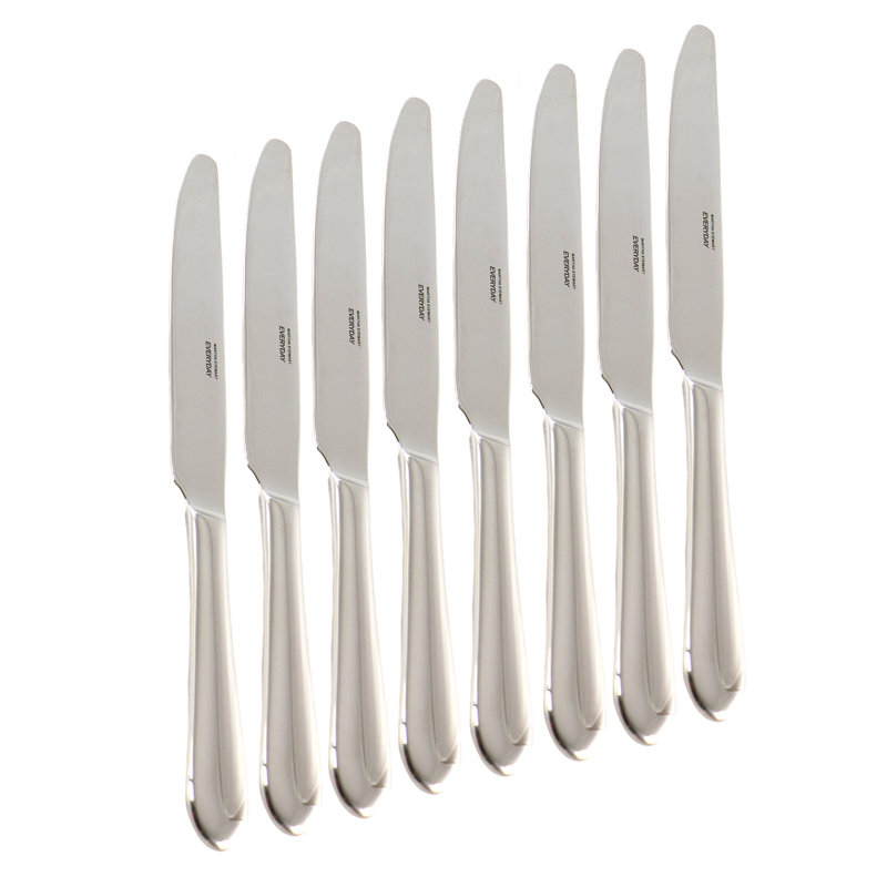 Ensemble de 8 couteaux de table en acier inoxydable 8 pièces