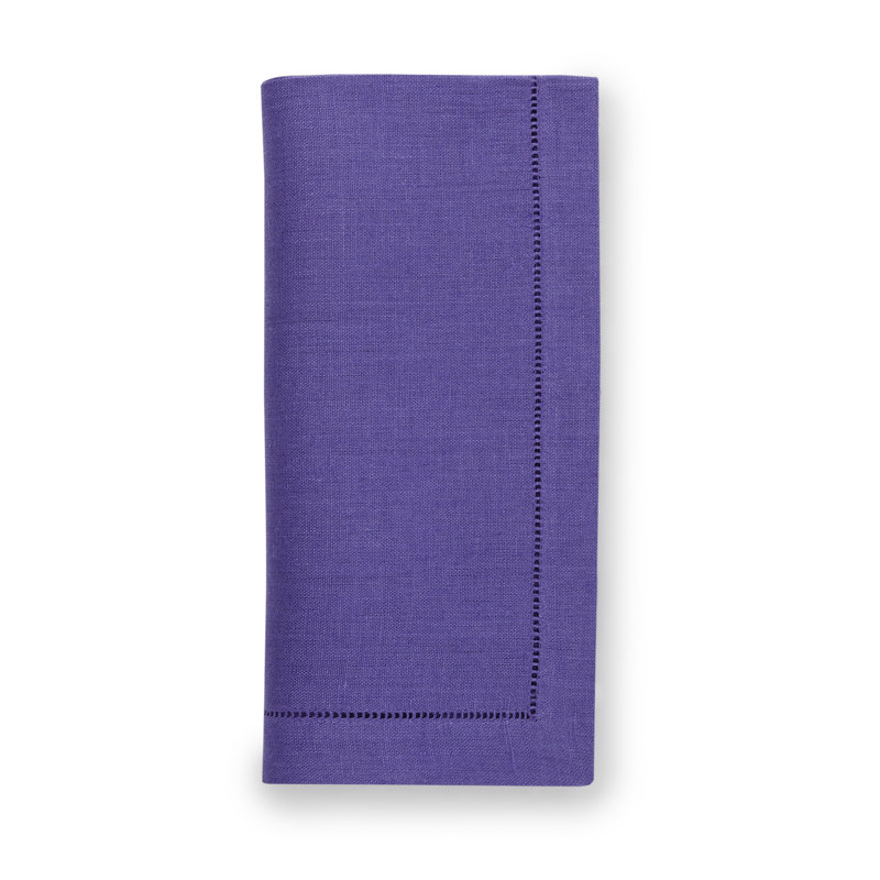 Festival Linen Rectangle Napkins, Purple
