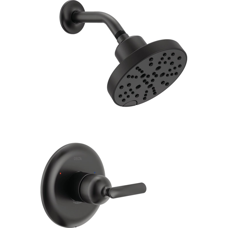 14 Series Shower Trim, Matte Black