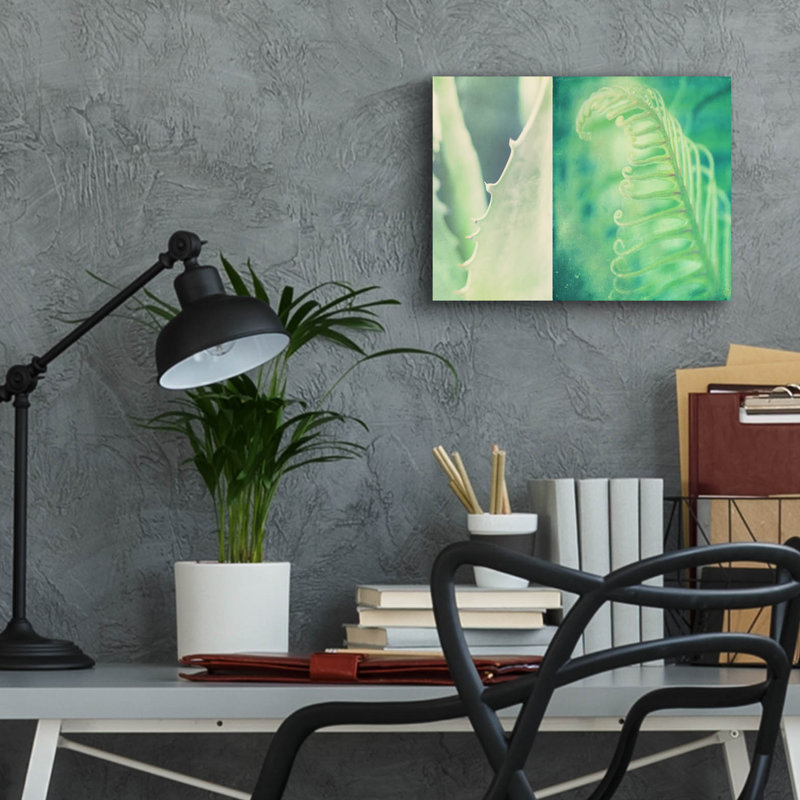 «Mint» par Myan Soffia, H 12 po x l 16 po x P 0,13 po