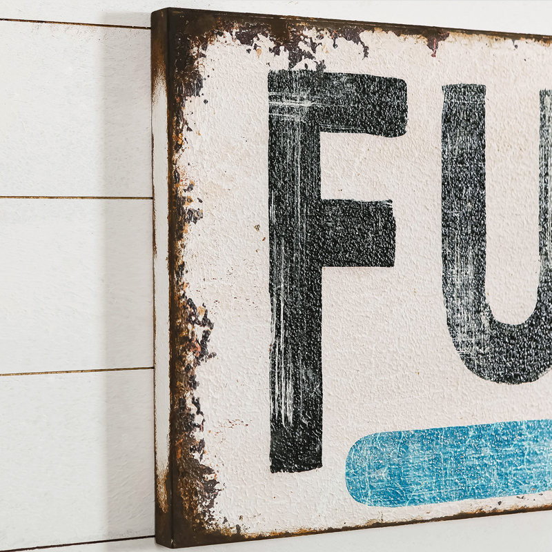 Handmade Farmhouse Wall Decor on Metal