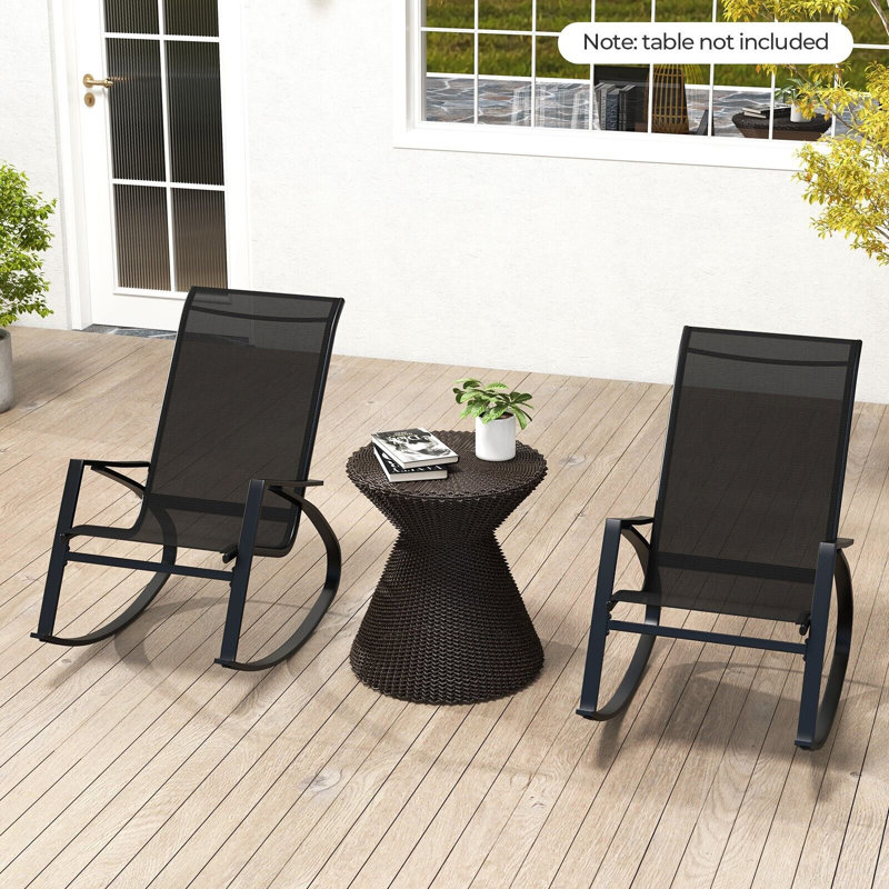 Outdoor Chair, Black