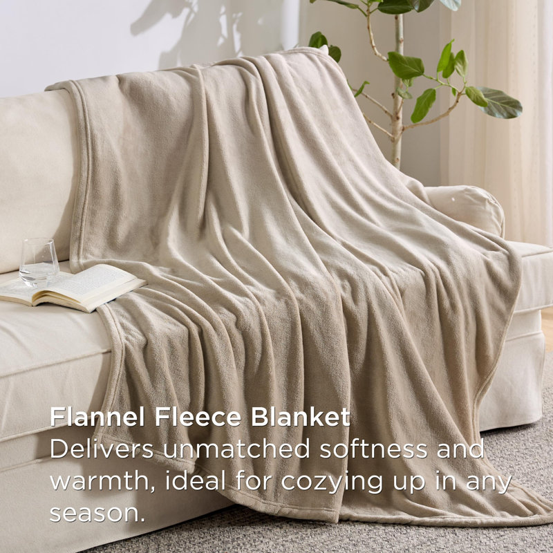 Bedsure Prewashed Bedding Set with Soft Fleece Microfiber Bed Blanket, Twin Comforter + 5 Additional Pieces