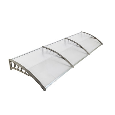 116.5" W x 37.8" D Convex Awning