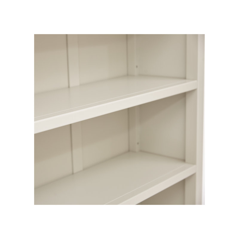 Bookcase, (3 Shelves) 38" H x 35" W x 12" D, White
