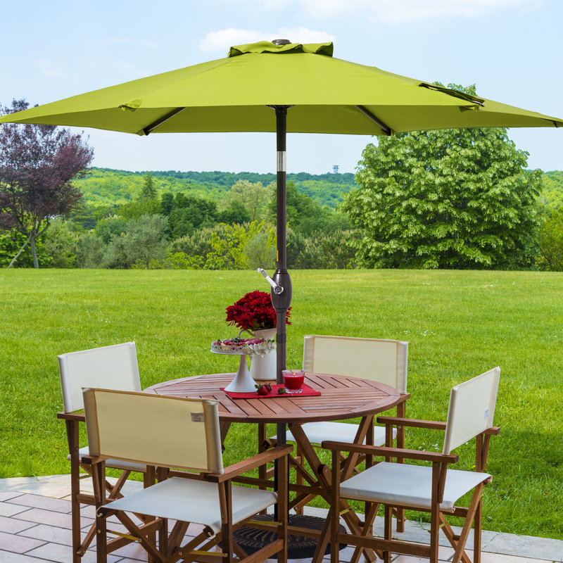 Parasol Sawyer, Vert citron, H 92,9 po x l 90 po x P 90 po