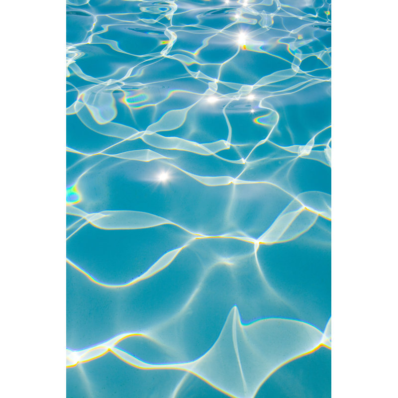 «Pool Water» par Irabell - reproduction sur toile tendue, L 12 po x H 18 po