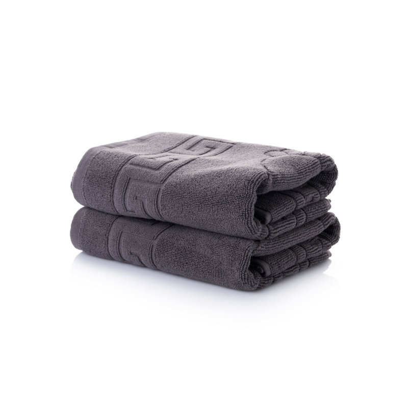 Ensemble de tapis de bain luxueux (2 pièces), gris foncé, 19,7 po x 27,6 po | 100% coton, 20,5 oz / pied carré | Lavable à la machine à 104 ° F | Ultra-doux, absorbant et à séchage rapide | Parfait pour le confort et le style de la salle de bain