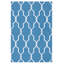Tapis intérieur / extérieur bleu marine Bertran-19767209