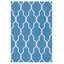 Tapis intérieur / extérieur bleu marine Bertran-19767212