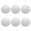 30 cm H Round Paper Lamp Shade ( Uno ) in White
