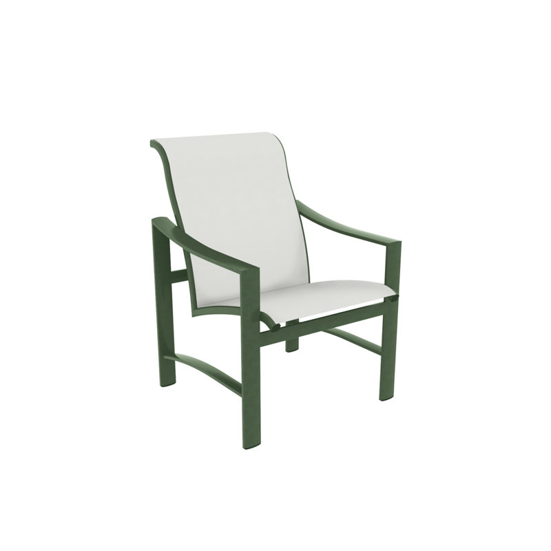 Kenzo Outdoor Dining Armchair, Bogota, Graphite