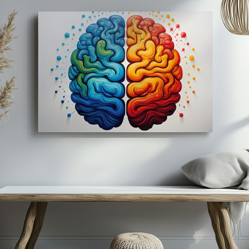 Reproduction d'art sur toile, "Art", H 9 po x l 12 po