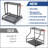 Garden Tool Organizer Rack - Storage for Up to 55 Long-Handled Tools