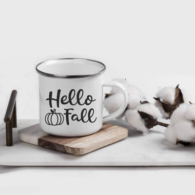 Grande tasse de camping hello automne Jayda