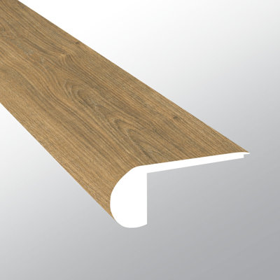 Ashbury 0.39 in. T x 94.71 in. L x 4.48 in. W Luxury Vinyl Flooring Trim Flush Stair Nose Molding