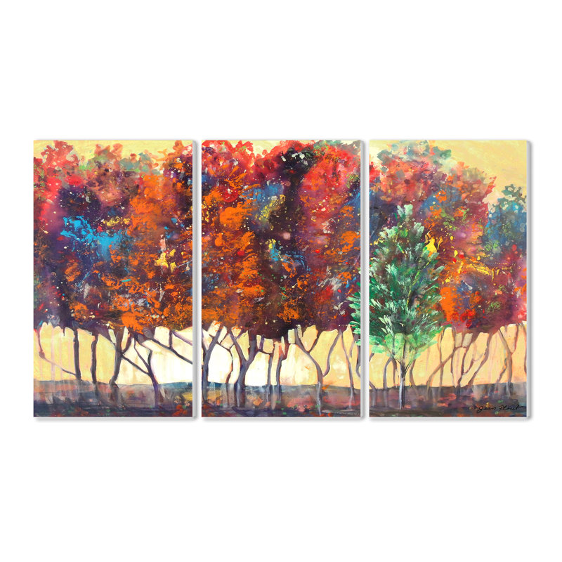 Enchanted Forest Triptych '- 3 pièces