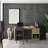 Techni Mobili Expandable Home Office Desk (Not Including Office Chairs)-744782636