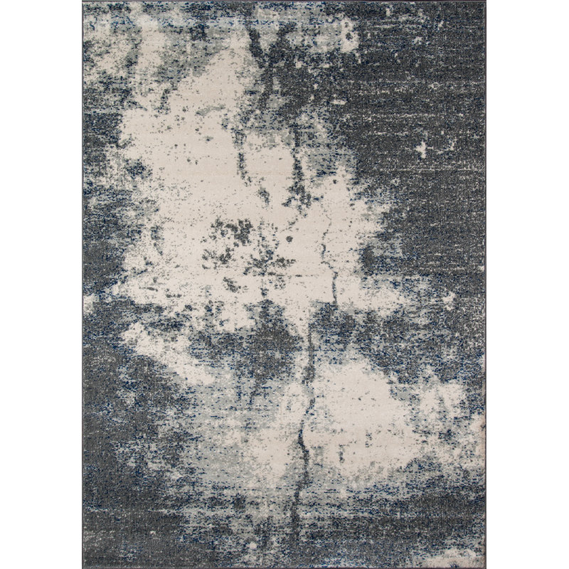 Abstract Indoor Rug, Rectangle 2' x 3'
