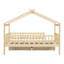 Lit simple en bois avec deux tiroirs-1173772101