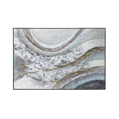 Berna Waves - Single Picture Frame Painting on Canvas