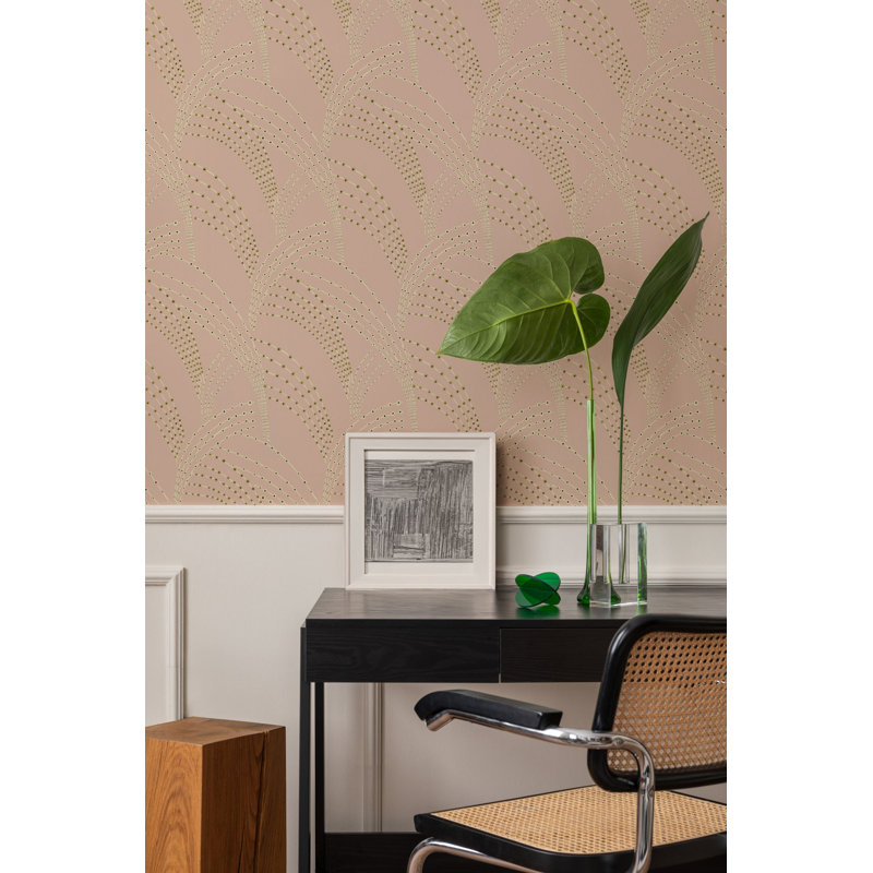 Sea Grass - Mauve Wallpaper, Mauve, Non-pasted