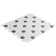 Gotham Hexagon 1" x 1" Porcelain Mosaic Tile
