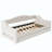 Upholstered Daybed With LED and Trundle-1947404288