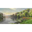The Mill Pond by Peder Mørk Mønsted - Wrapped Canvas Print-1256972961
