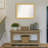 Owen Gold Non-Beveled Wood Framed Wall Mirror-119565956