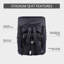 24.5" wide reclining stadium seat-493505954