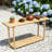 Briarwood Modern Rustic Rectangular Acacia Wood Outdoor Buffet & Console Table