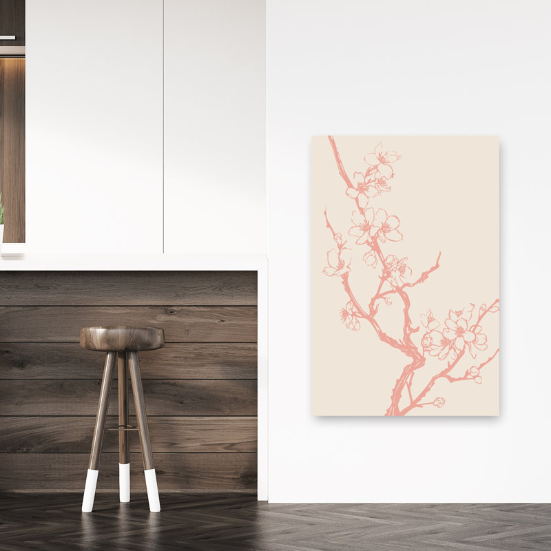 Art mural Blossom Elegance, H 48 po x l 32 po
