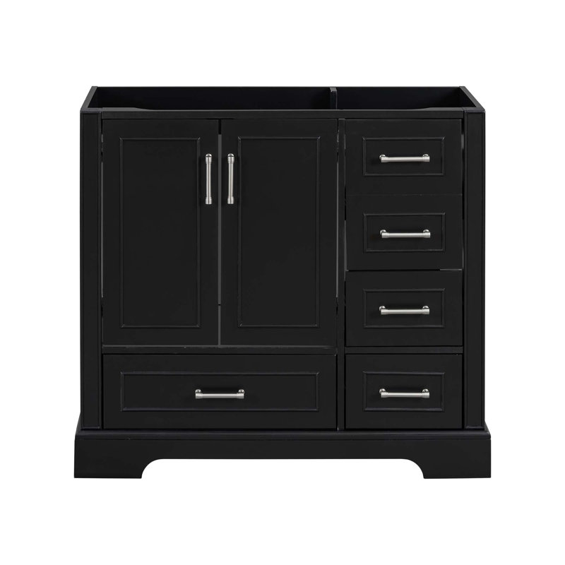 Meuble-lavabo traditionnel 36 po, lavabo non inclus