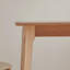 Ensemble de salle à manger en bois de frêne blanc ardoise-104594706