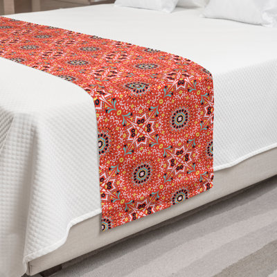 Chemin de lit Ambesonne Boho Talavera Inspire