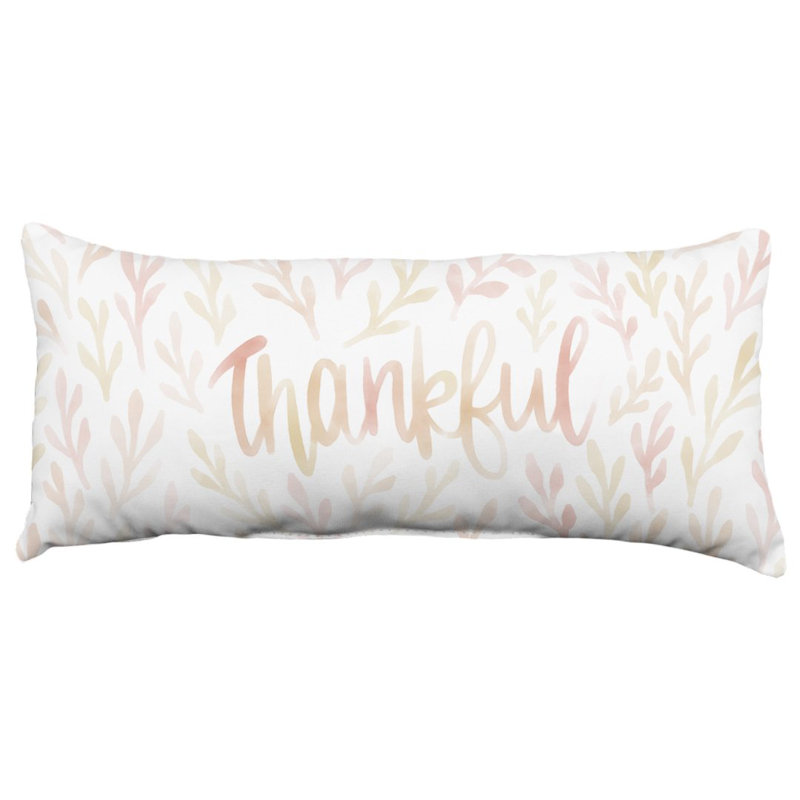 Oreiller «Thankful Watercolor»
