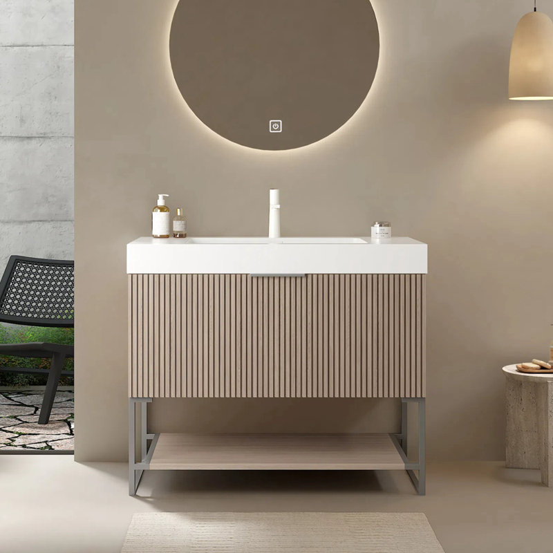 Meuble-lavabo autoportant 36 po avec lavabo 36 po