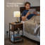 Alce End Table with Built-In Outlets-394266559