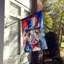 Drapeau patriotique de la maison américaine-112698730